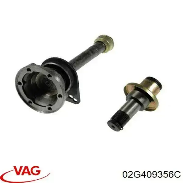 Eje intermedio de transmisión 02G409356C VAG