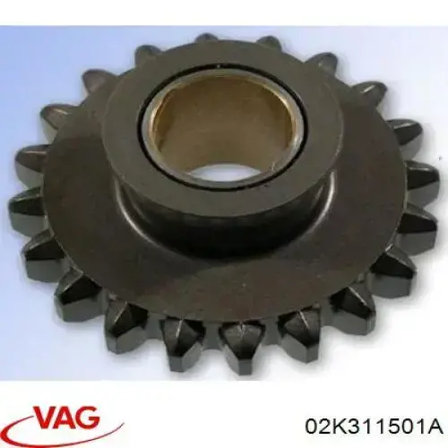 Engranaje intermedio de marcha atrás VAG 02K311501A precio, desde 66,50 EUR