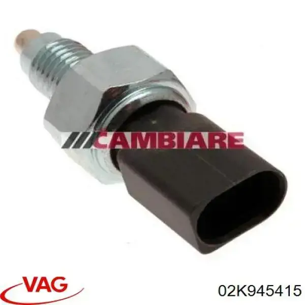 Sensor de marcha atrás 02K945415 VAG
