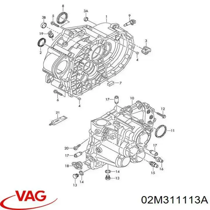 Retén de cigüeñal frontal Lada 21100100504000 precio, desde 3,13 EUR
