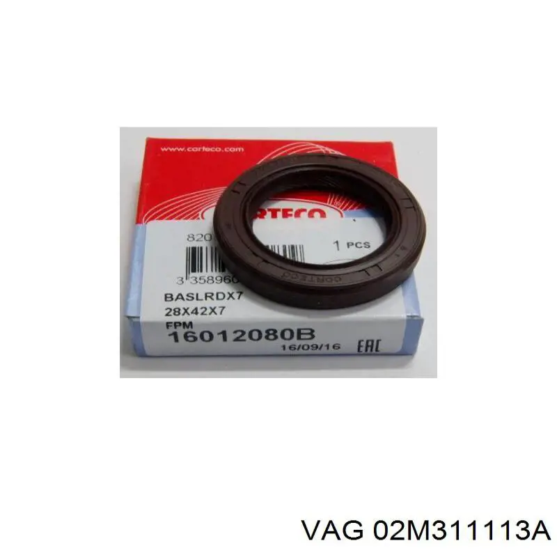 Retén de cigüeñal frontal VAG 02M311113A precio, desde 3,38 EUR