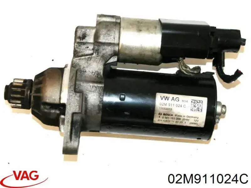 Motor de arranque 02M911024C VAG