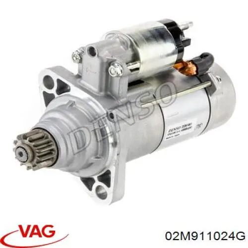 Motor de arranque 02M911024G VAG
