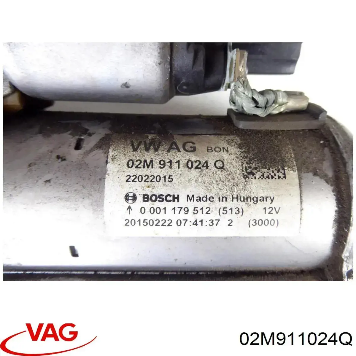 02M911024Q VAG Arranque motores