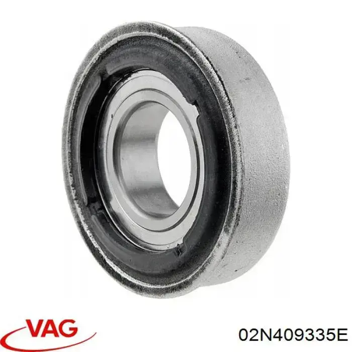 Soporte de rodamiento intermedio del semieje delantero VAG 02N409335E precio, desde 39,06 EUR