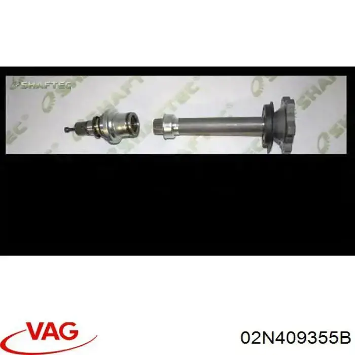 Eje intermedio de transmisión VAG 02N409355B precio, desde 71,72 EUR
