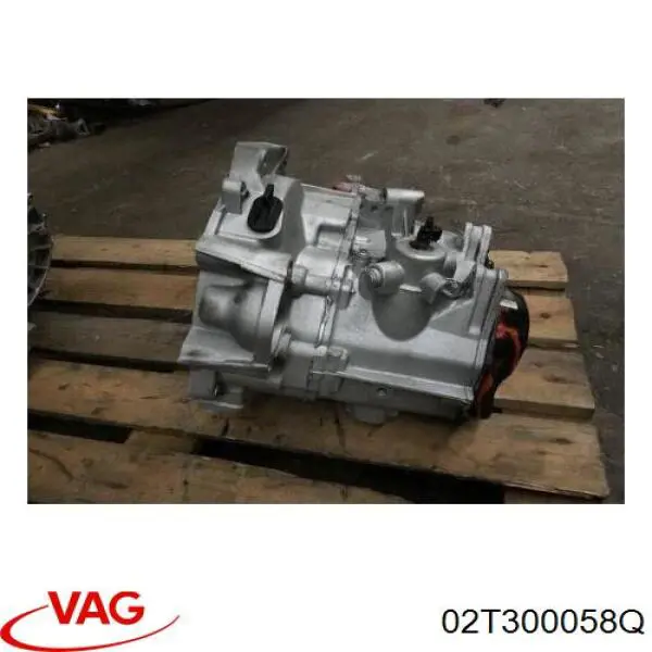 02T300058Q VAG caja de cambios mecánica, completa