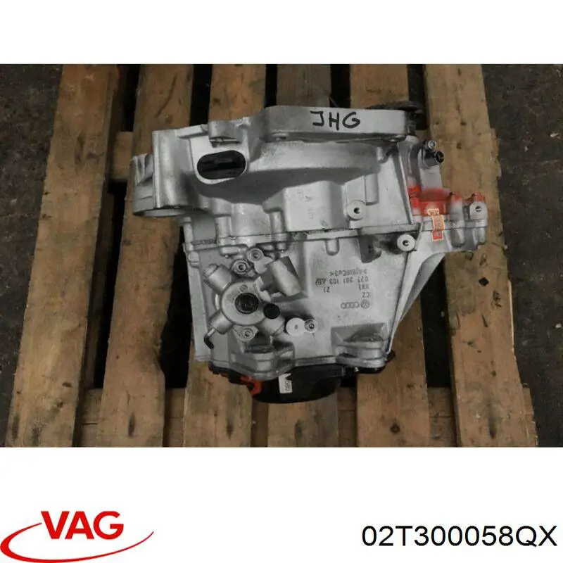 02T300058QX VAG caja de cambios mecánica, completa