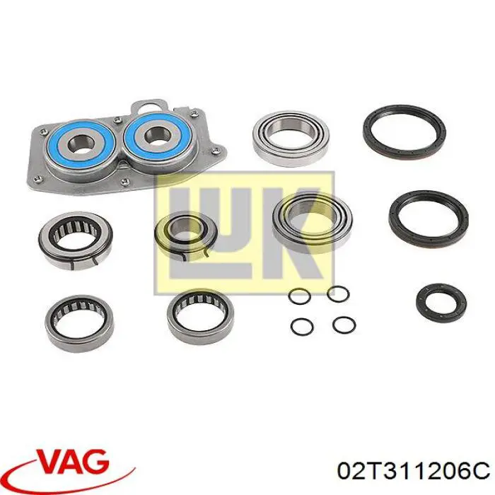 Rodamiento caja de cambios VAG 02T311206C precio, desde 54,05 EUR