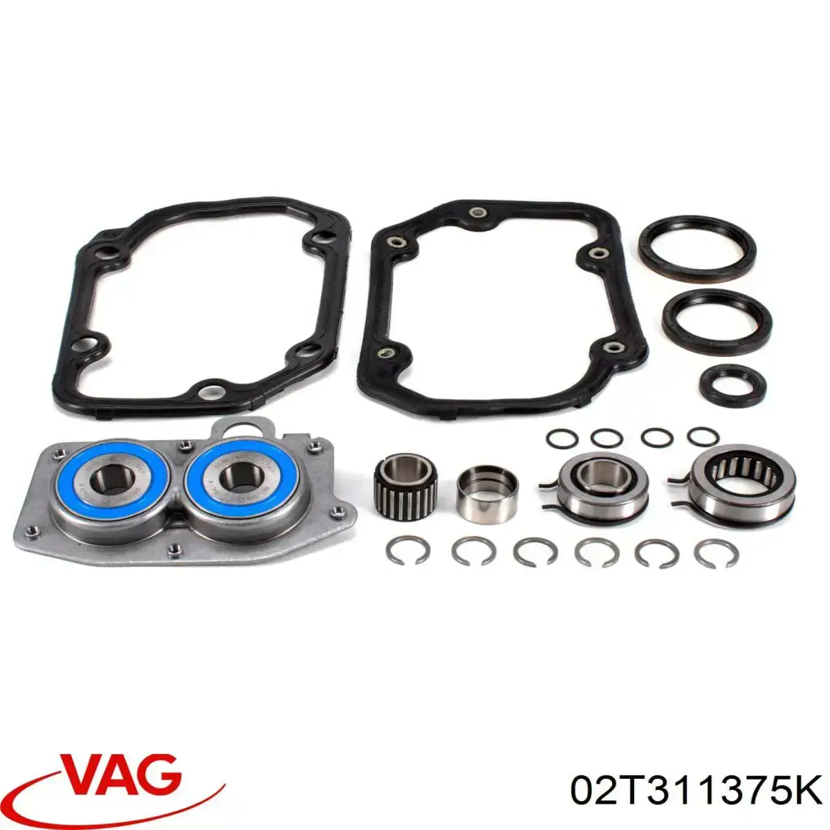 02T311375K VAG Cojinete del eje de entrada de la caja de engranajes