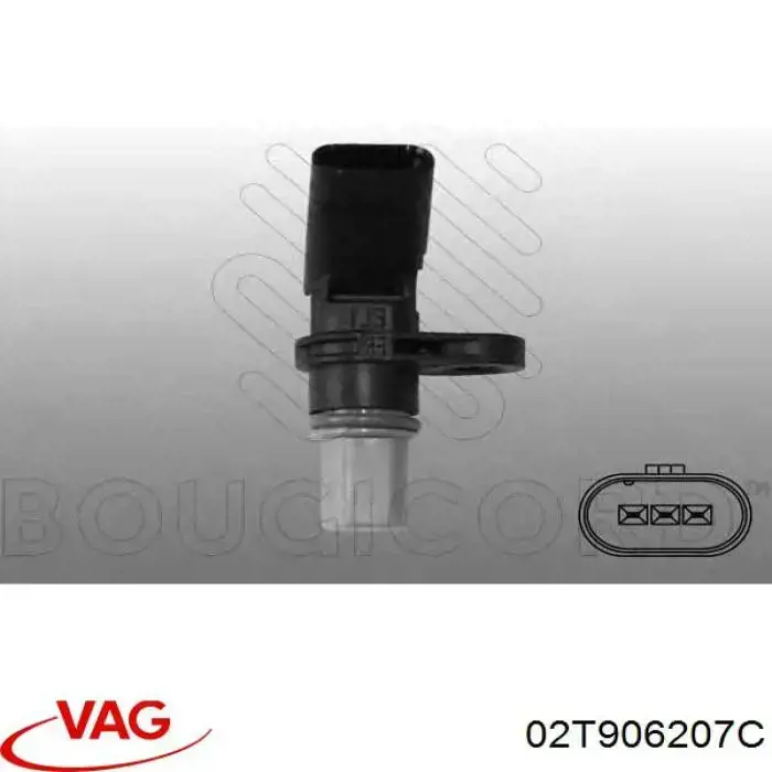 Sensor velocimetro para Volkswagen Passat (B7, 365)