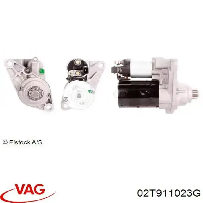 Motor de arranque 02T911023G VAG
