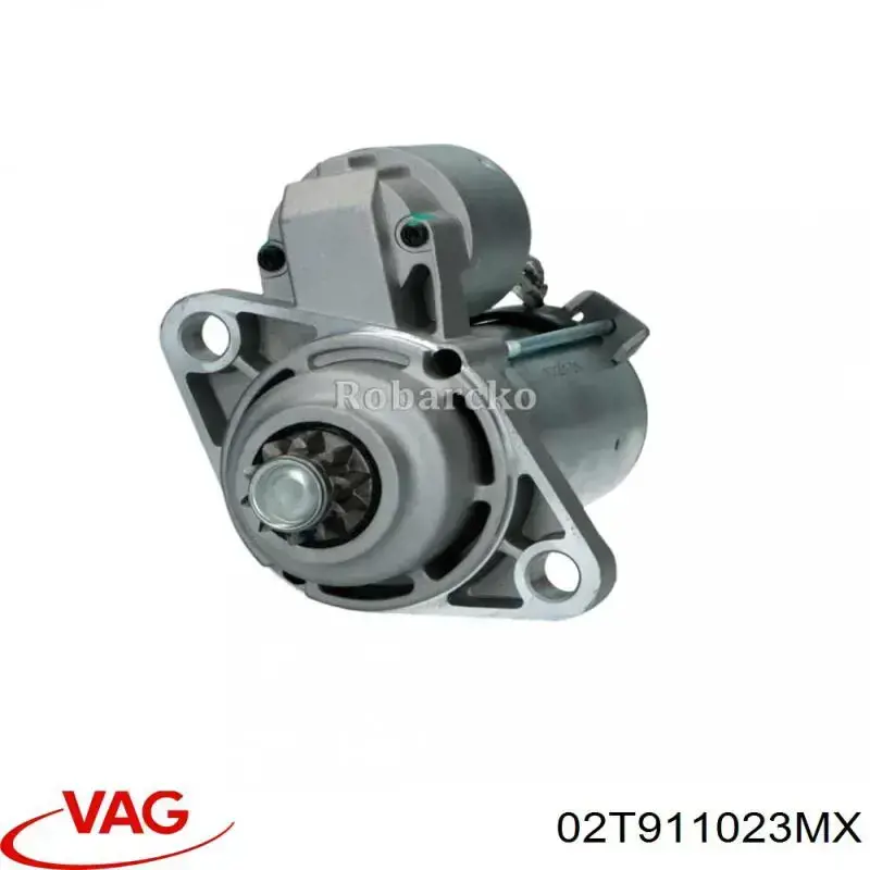 Motor de arranque 02T911023MX VAG