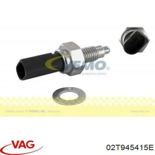 Interruptor piloto de marcha atrás VAG 02T945415E precio, desde 8,60 EUR