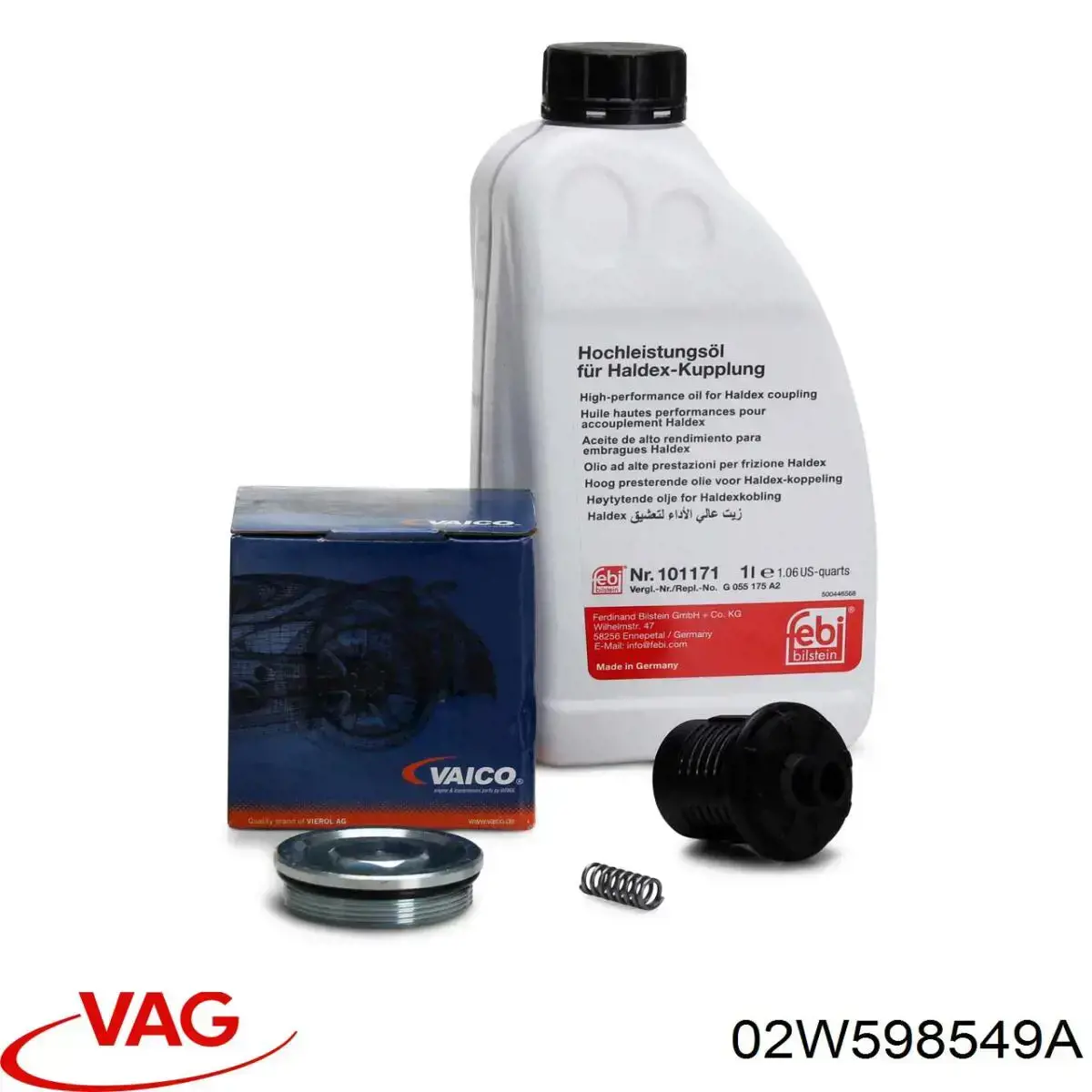 Bomba de la unidad Haldex 118622 Borg-Warner