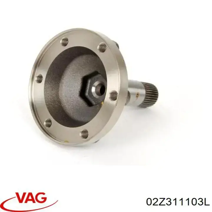 Eje primario de la caja de cambios VAG 02Z311103D precio, desde 327,19 EUR