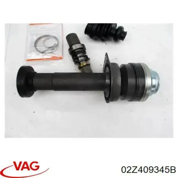 Comprar 02Z409345B VAG Eje intermedio de transmisión