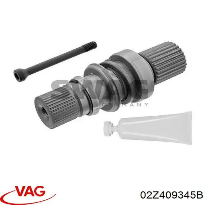 Eje intermedio de transmisión 02Z409345B VAG