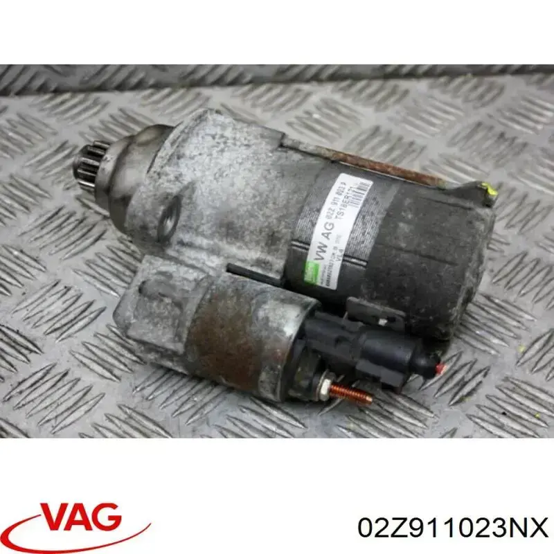 Motor de arranque 02Z911023NX VAG