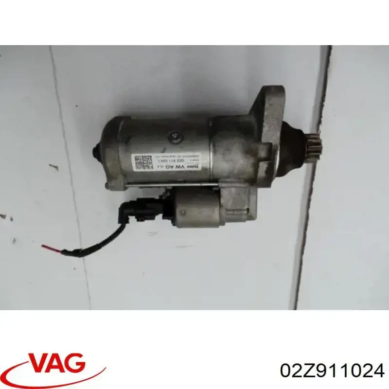 Motor de arranque 02Z911024 VAG