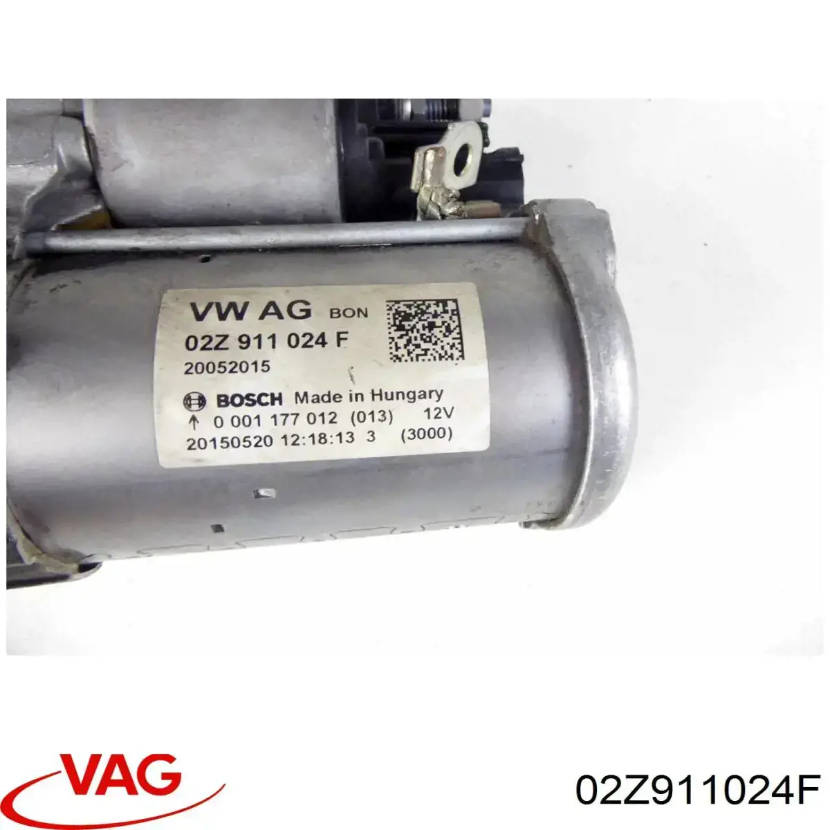 02Z911024F VAG motor de arranque