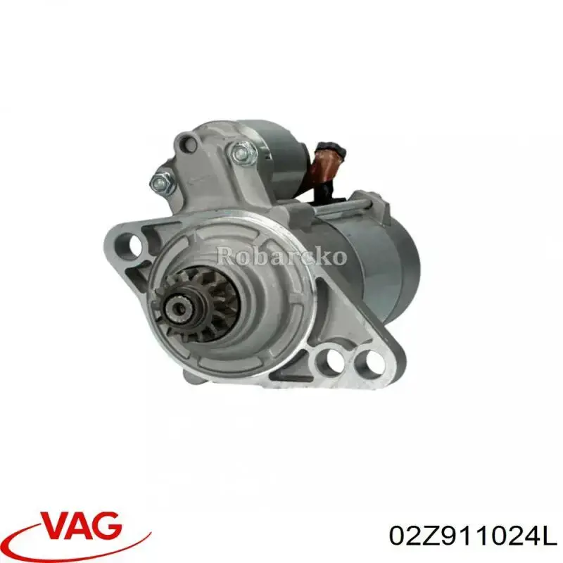 Motor de arranque 02Z911024L VAG
