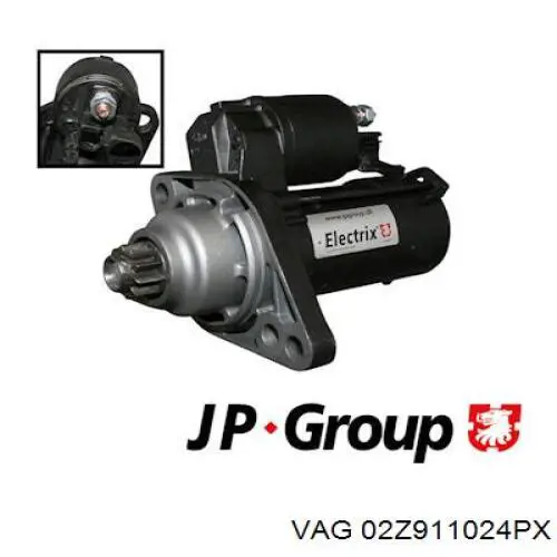 Burro de arranque  VAG 02Z911024PX precio, desde 47,64 EUR
