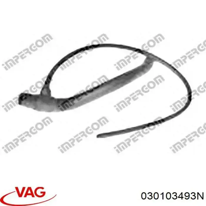 030103493N VAG tubo de ventilacion del carter (separador de aceite)