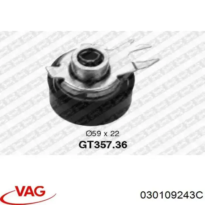 Tensor de la correa de distribución VAG 030109243C precio, desde 33,51 EUR