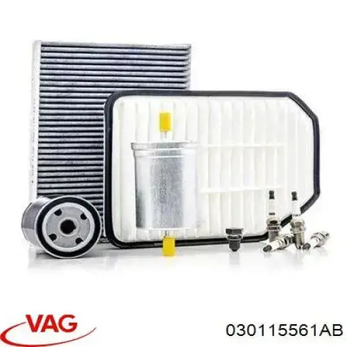 Filtro de aceite 030115561AB VAG