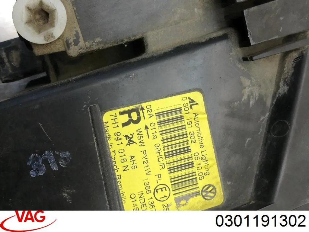 Comprar 0301191302 VAG Faro derecho