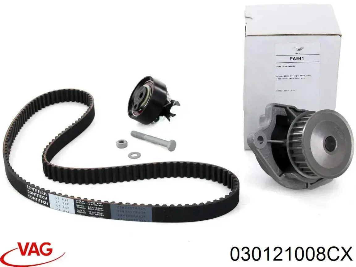 Comprar 030121008CX VAG Bomba de agua para motor