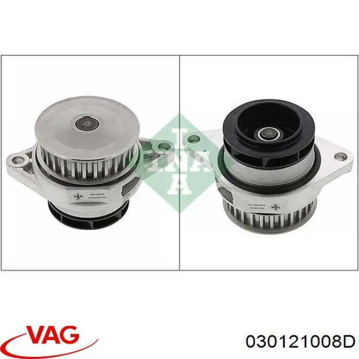 Comprar 030121008D VAG Bomba de agua para motor