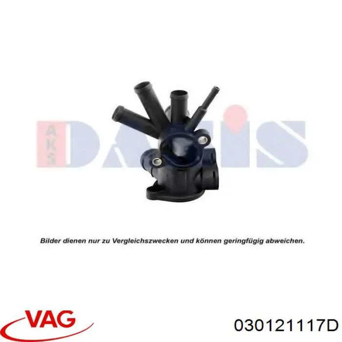 Carcasa del termostato VAG 030121117D precio, desde 12,73 EUR