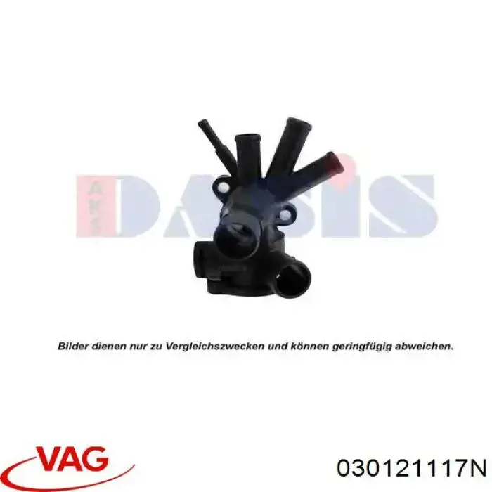Caja de termostato 030121117N VAG
