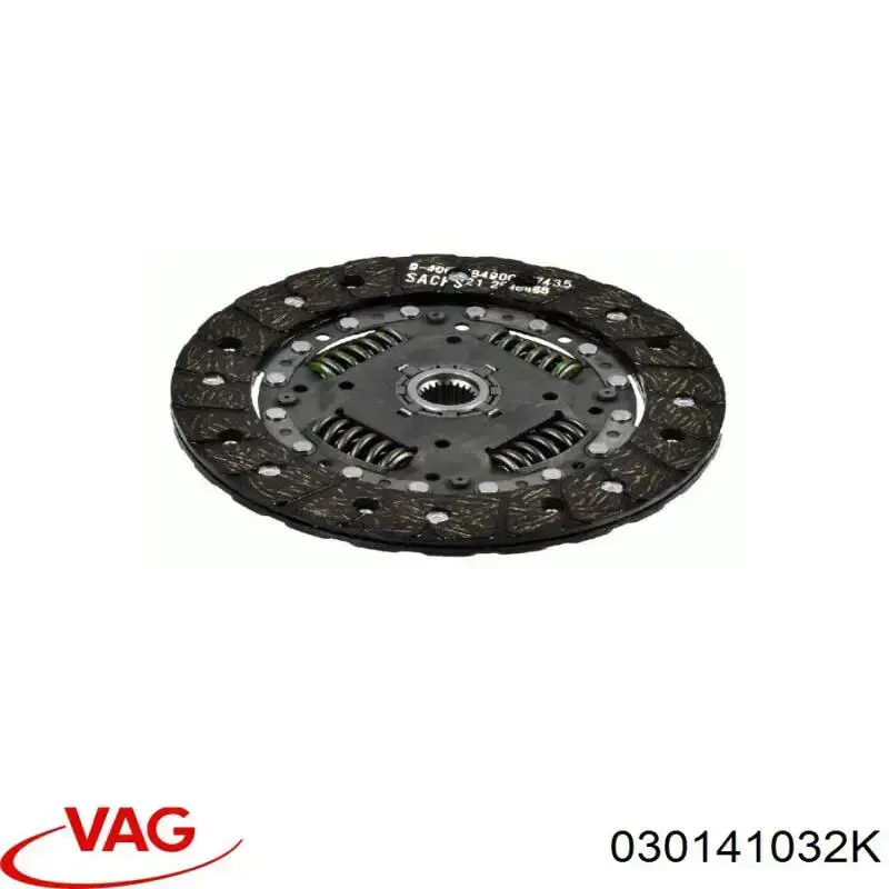 Disco de embrague VAG 030141033FX precio, desde 46,98 EUR