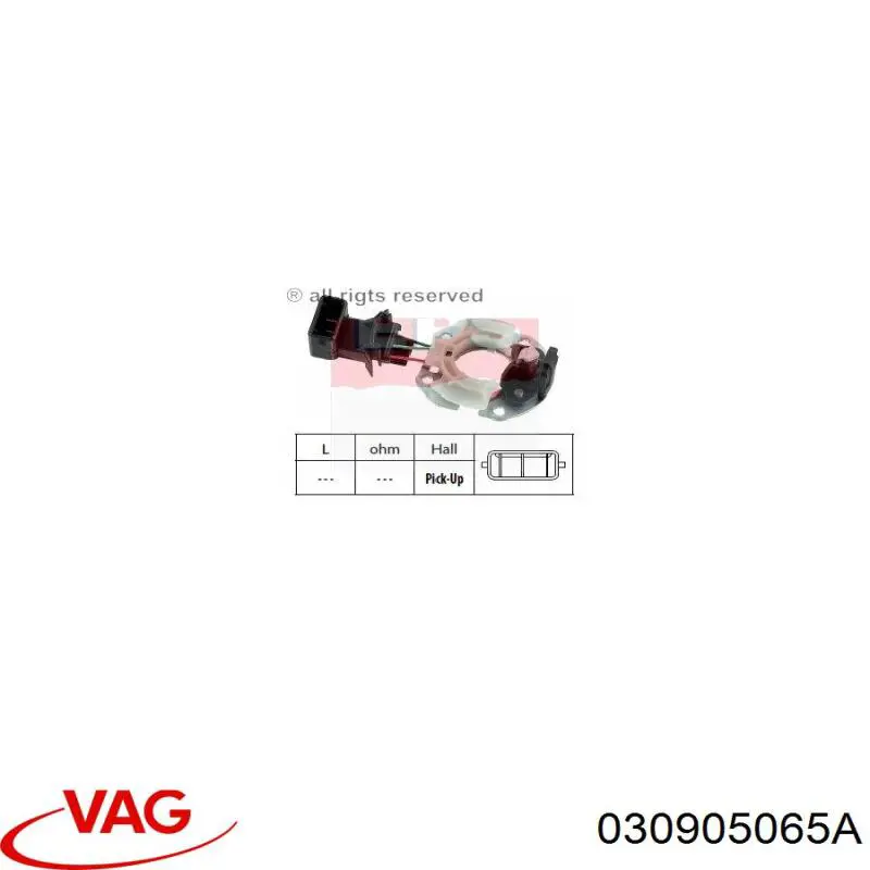 Sensor de efecto Hall VAG 030905065A precio, desde 19,26 EUR