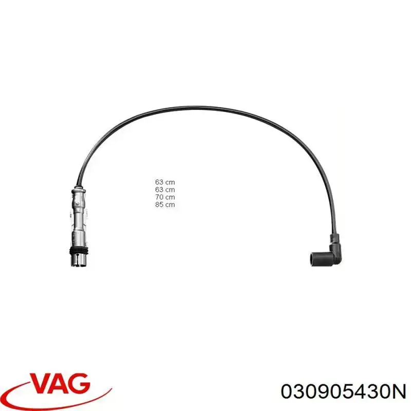 Juego de cables de bujias VAG 030905430N precio, desde 32,94 EUR