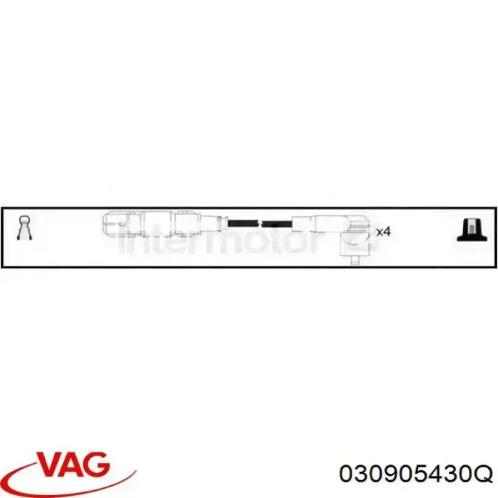 Comprar 030905430Q VAG Cable de bujía