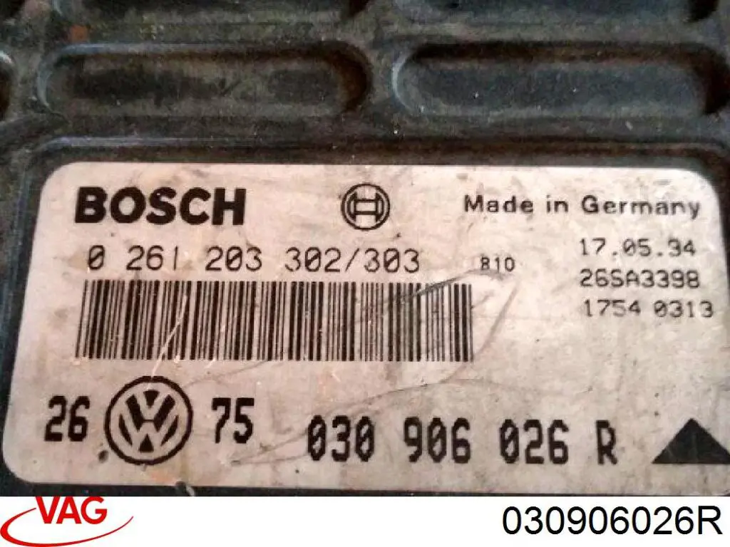 030997026DX VAG Centralina Del Motor