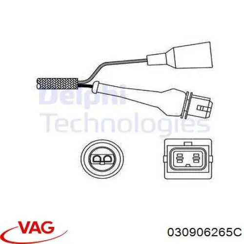 030906265C VAG Sensor de oxígeno previo al catalizador