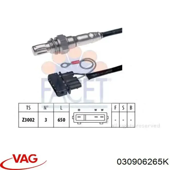 Comprar 030906265K VAG Sensor NOx