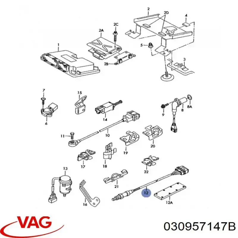 Sensor ckp VAG 030957147B