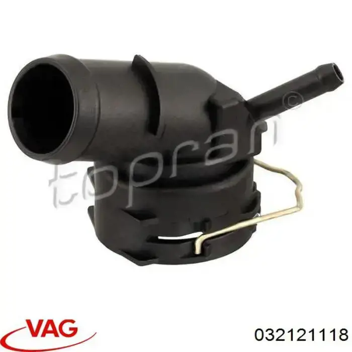 32121118 VAG brida del sistema de refrigeración (triple)