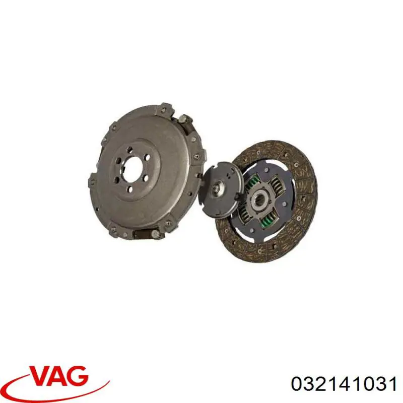 Disco de embrague 032141032AX VAG