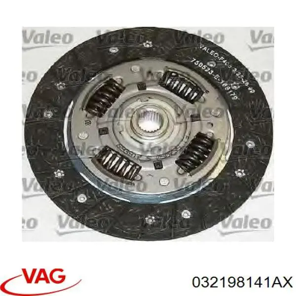 Embrague 032198141AX VAG