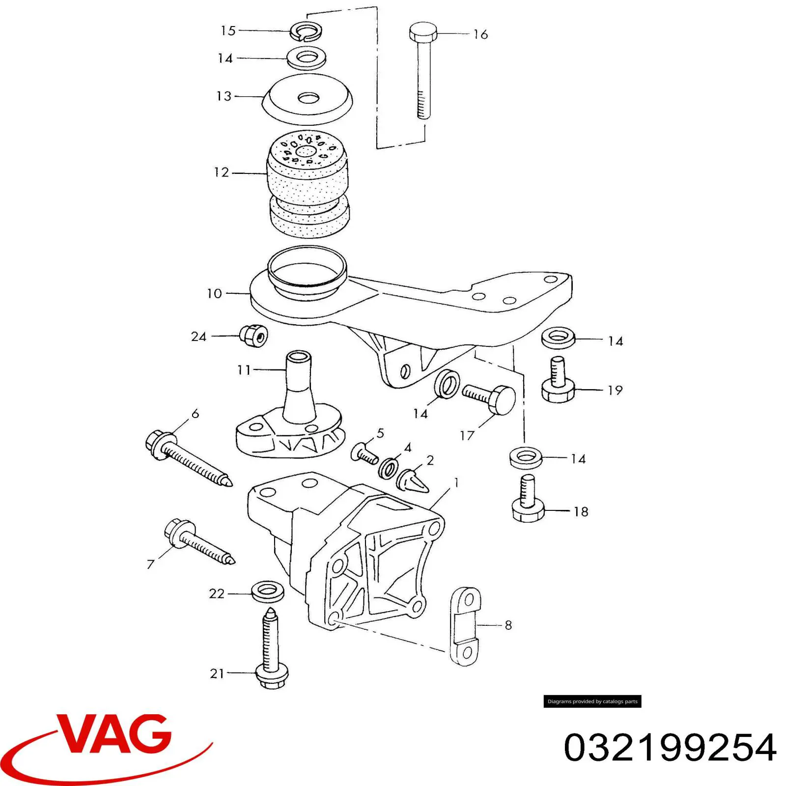  VAG 032199254 precio, desde  
