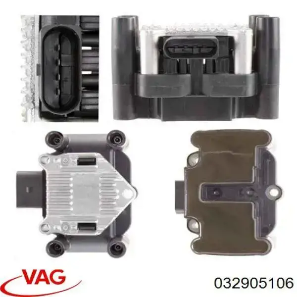 Bobina de chispa VAG 032905106 precio, desde 47,22 EUR