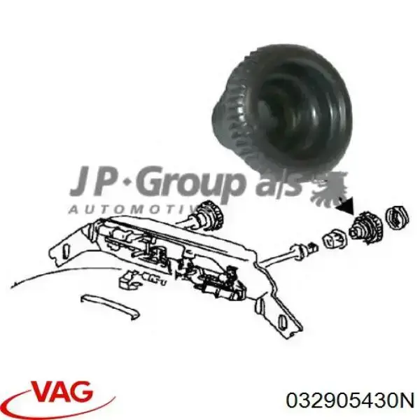 032905430N VAG Cables de alta tensión, juego