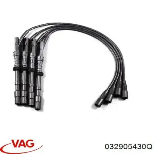 Cables de bujías 032905430Q VAG